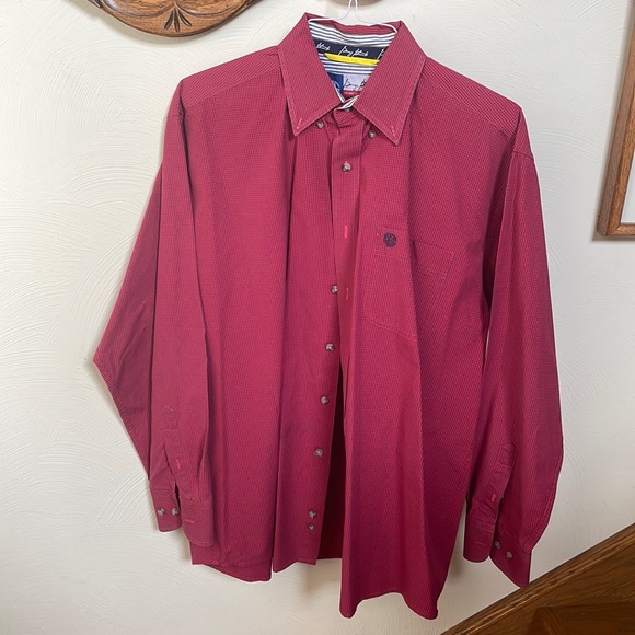 Wrangler Cowboy Style button up shirt